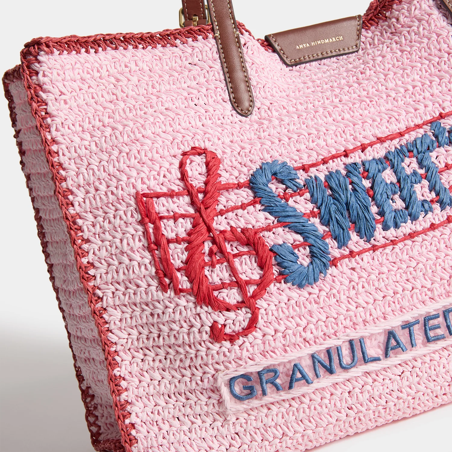 Anya Brands Sweet’N Low Raffia E/W Tote - Image 4