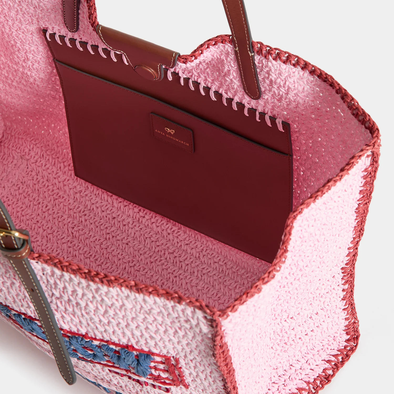 Anya Brands Sweet’N Low Raffia E/W Tote - Image 9