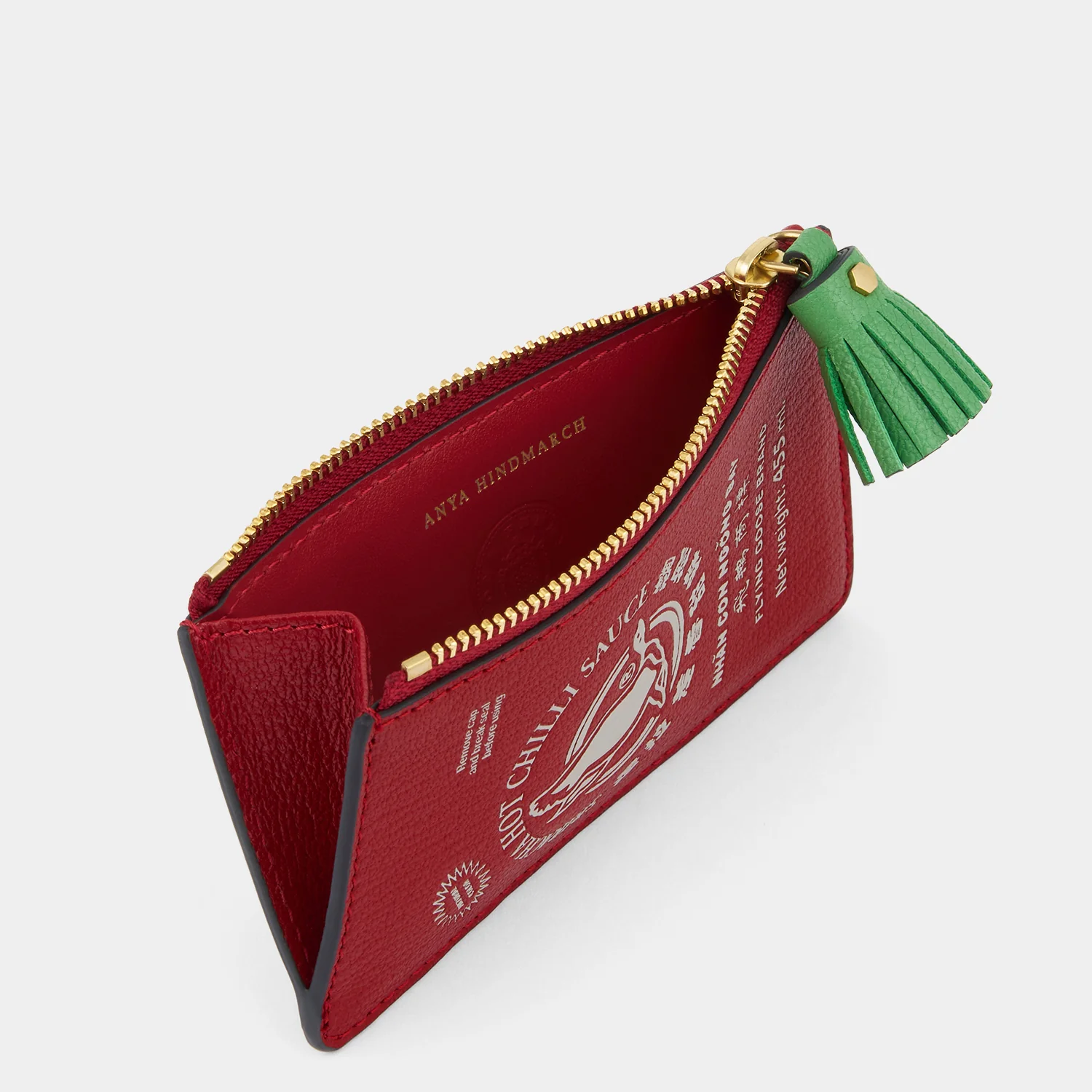 Anya Brands Flying Goose Sriracha Zip Card Case - Image 3