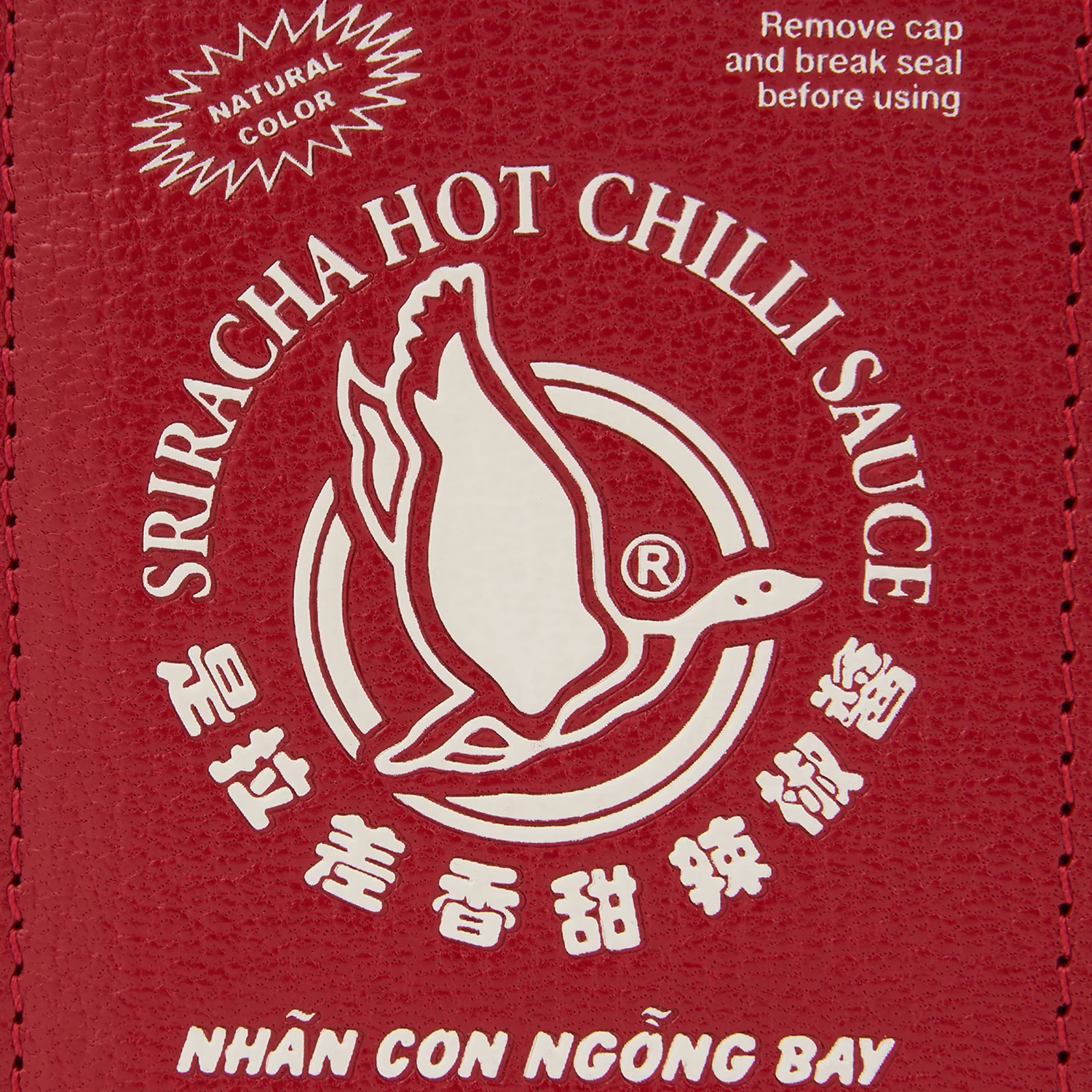 Anya Brands Flying Goose Sriracha Zip Card Case - Image 4