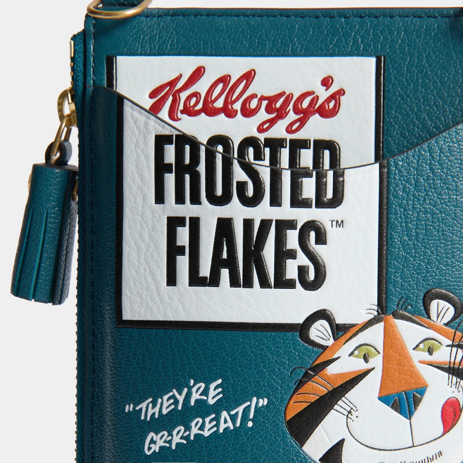 Anya Brands Frosted Flakes Zip Phone Pouch - Image 3