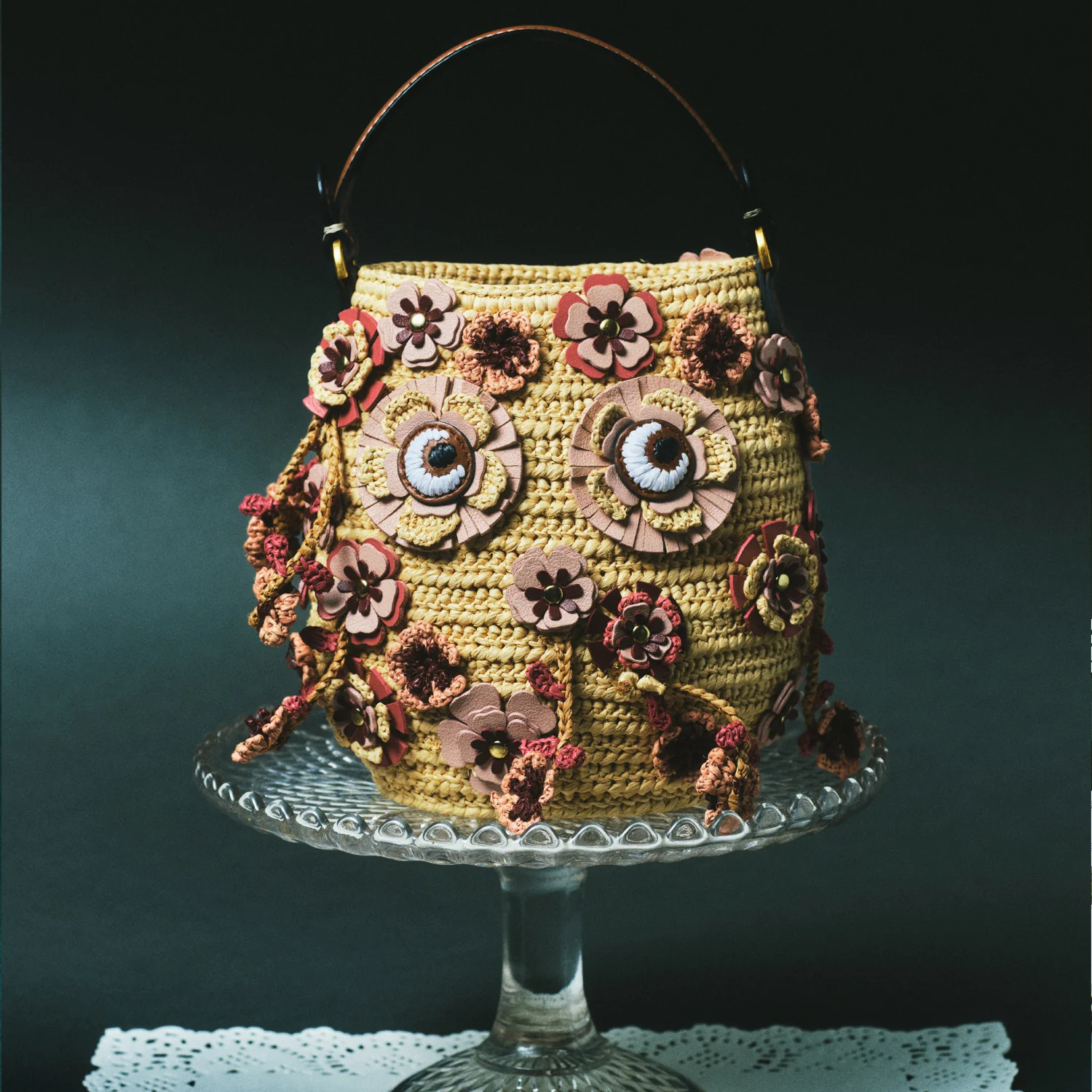 Raffia Blossom Creature Cross-body - Image 3