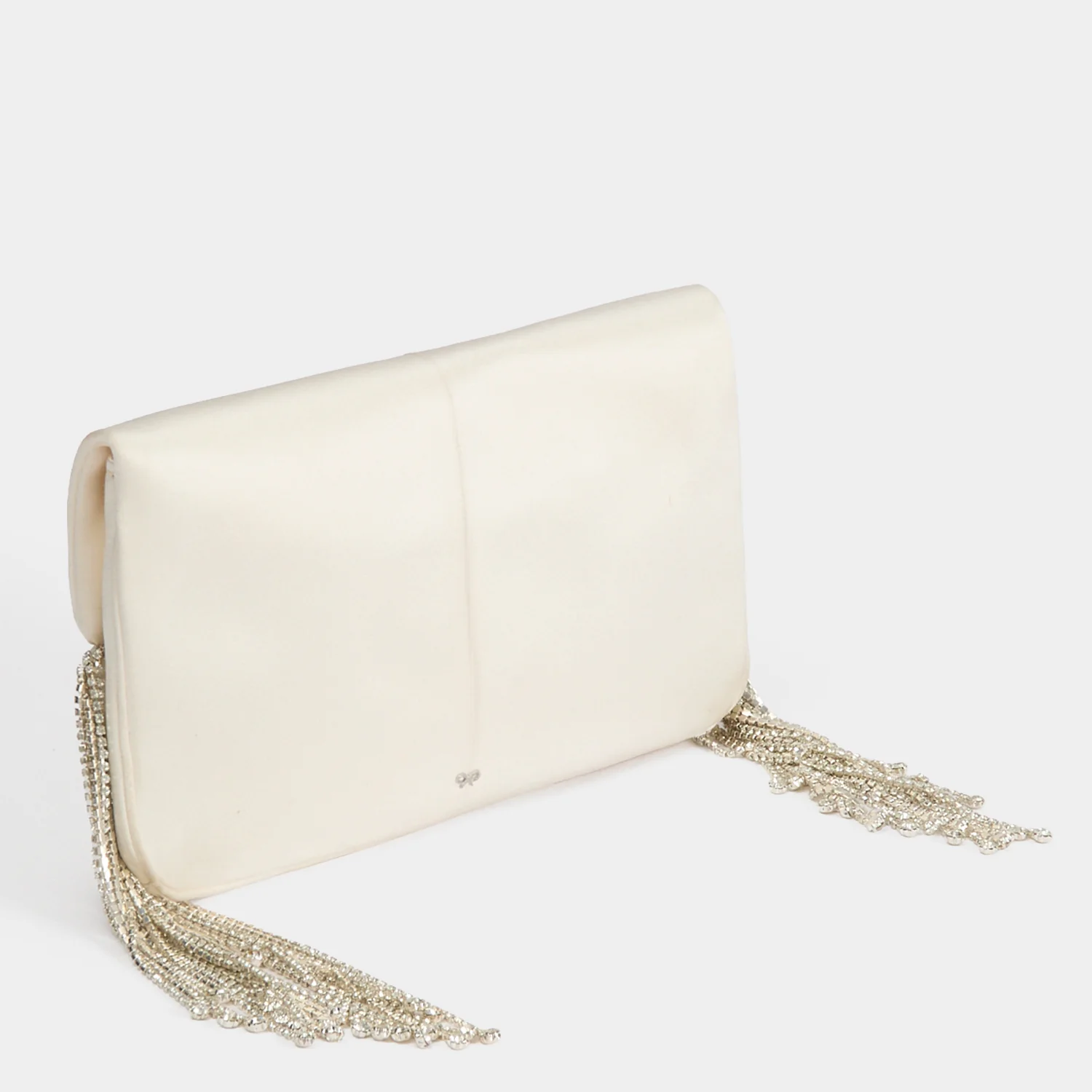 Crystal Fringes Bow Clutch - Image 3