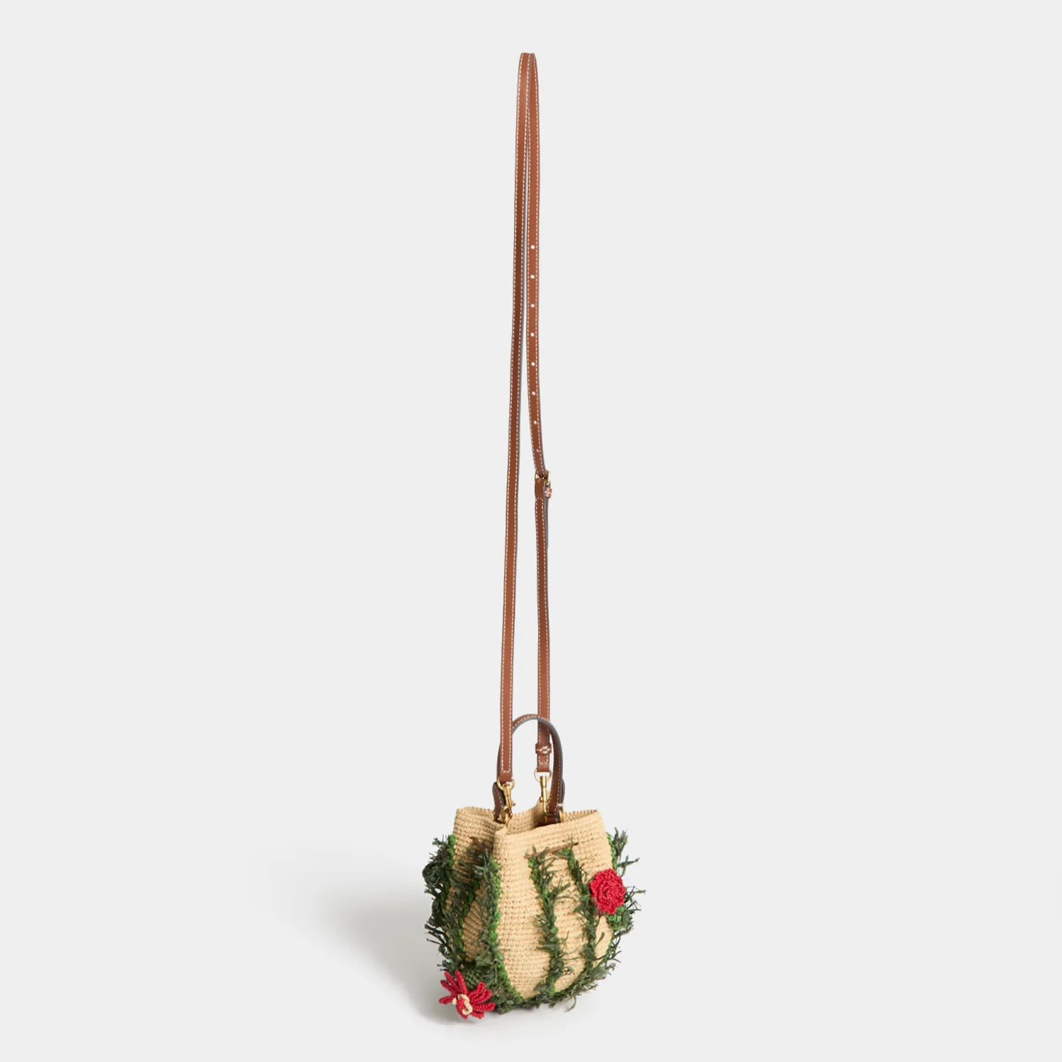Raffia Cactus Cross-body - Image 2
