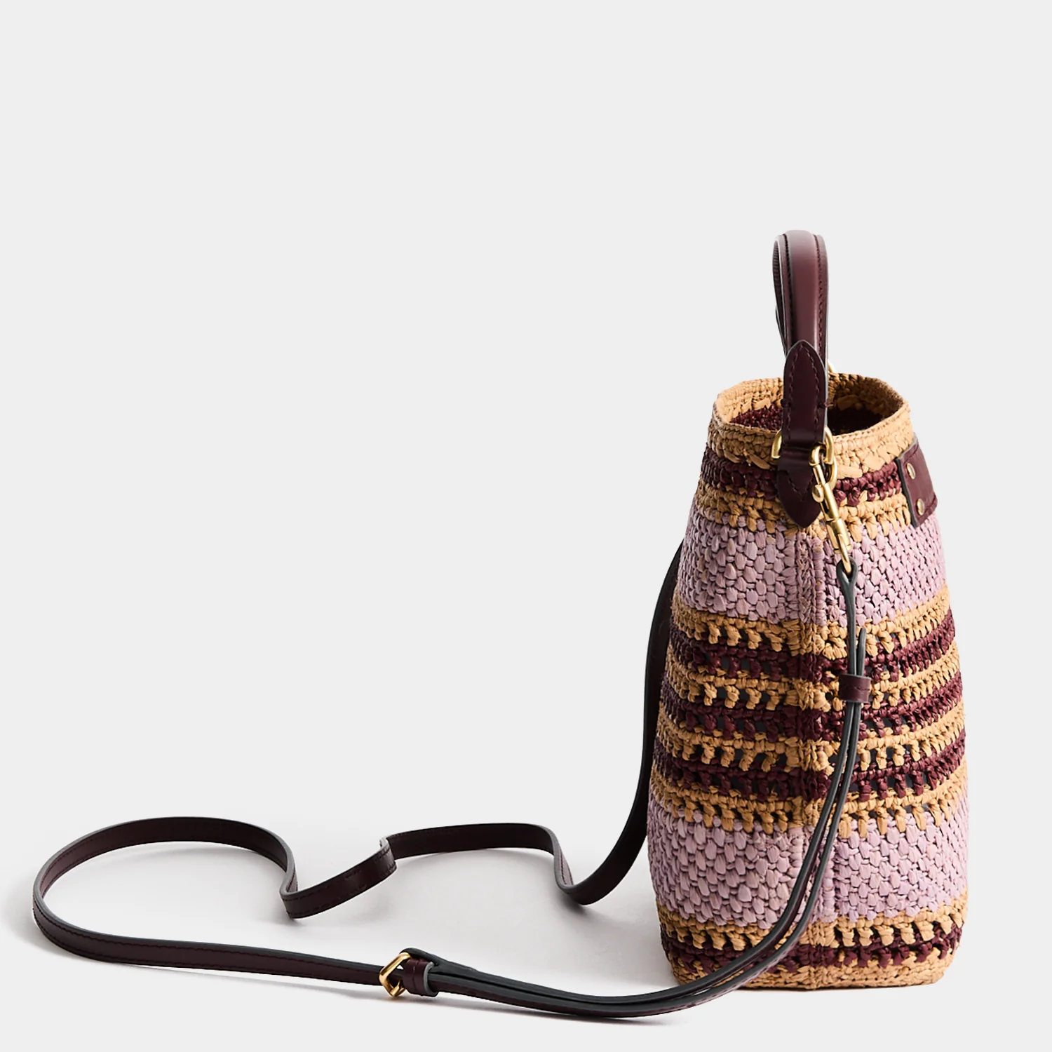 Raffia Stripe Cross-body - Image 4