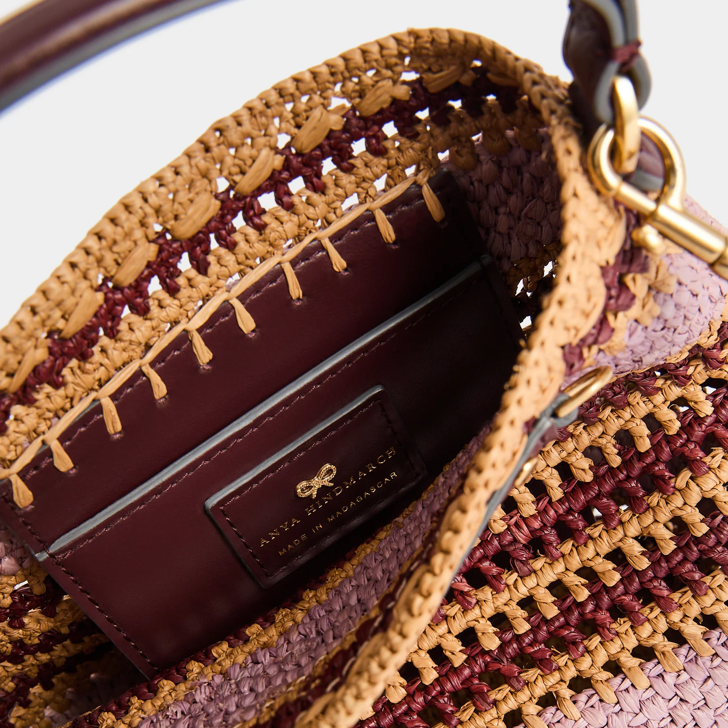 Raffia Stripe Cross-body - Image 5