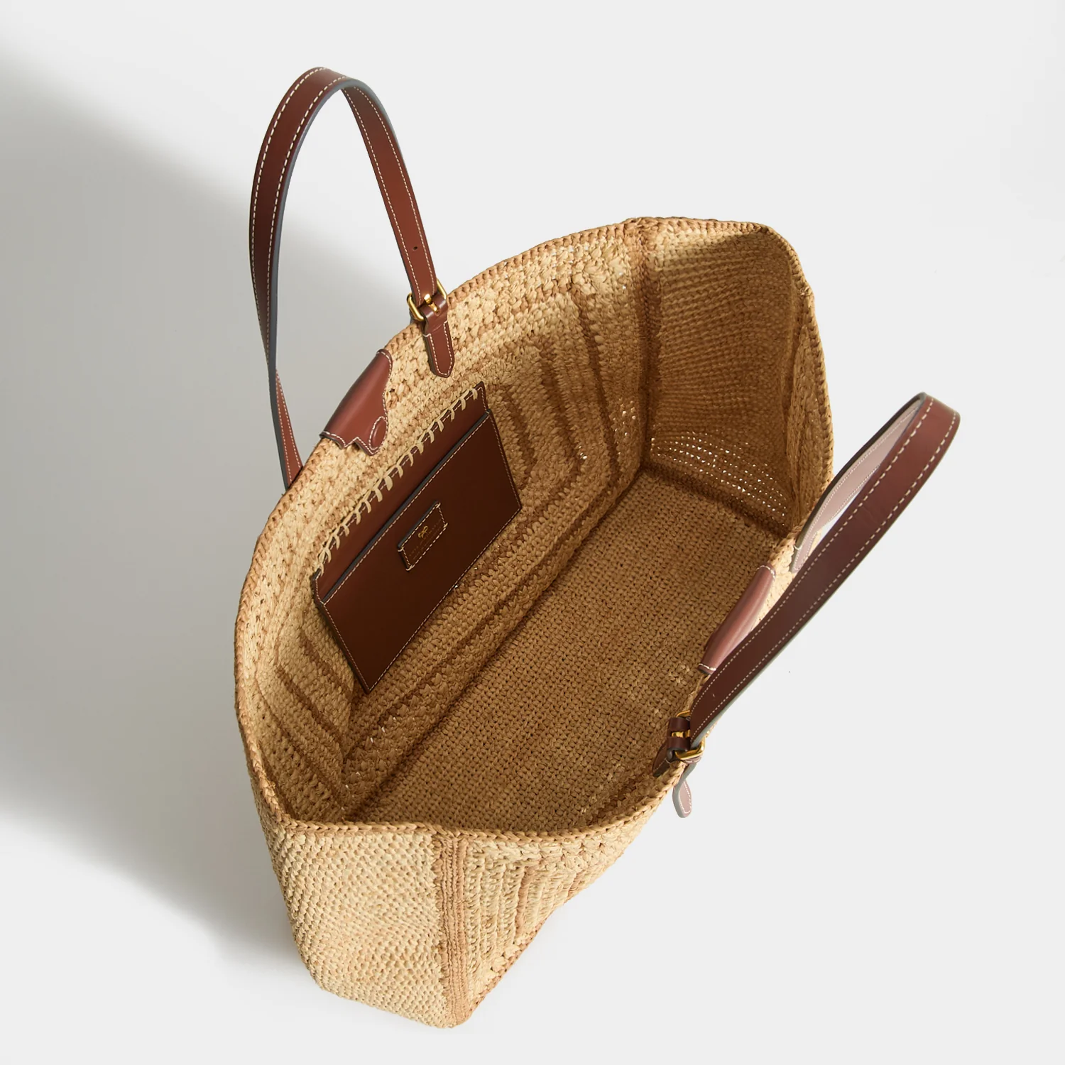 Raffia E/W Bow Tote - Image 5