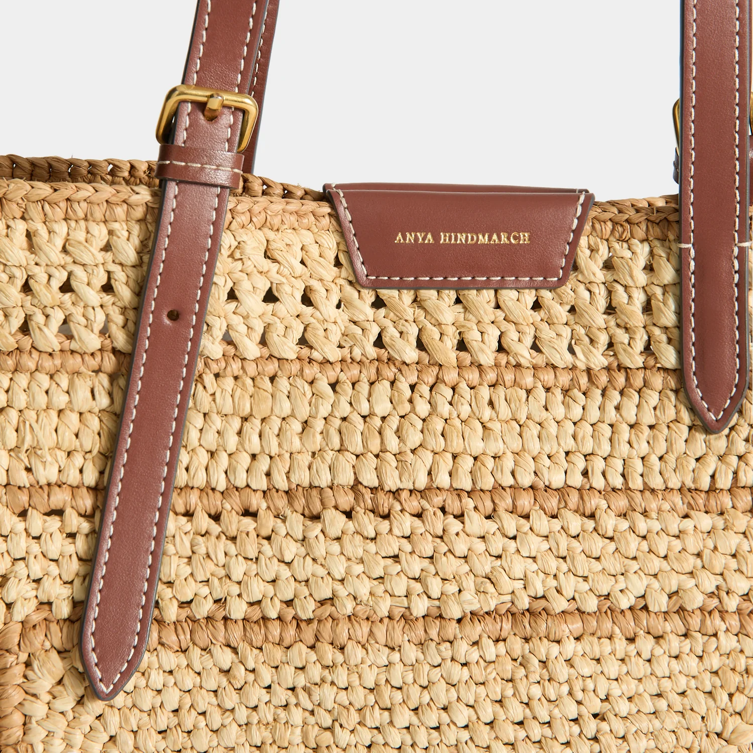 Raffia E/W Bow Tote - Image 6