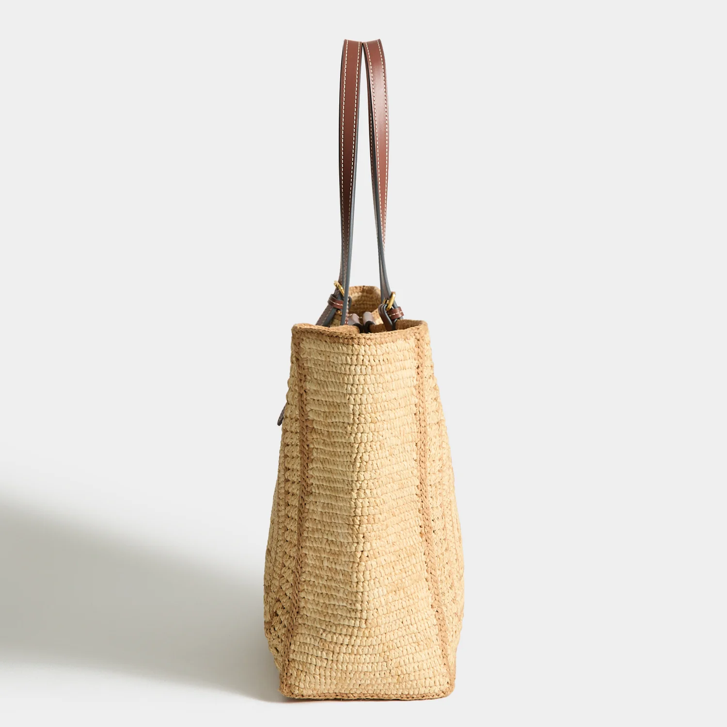 Raffia E/W Bow Tote - Image 7
