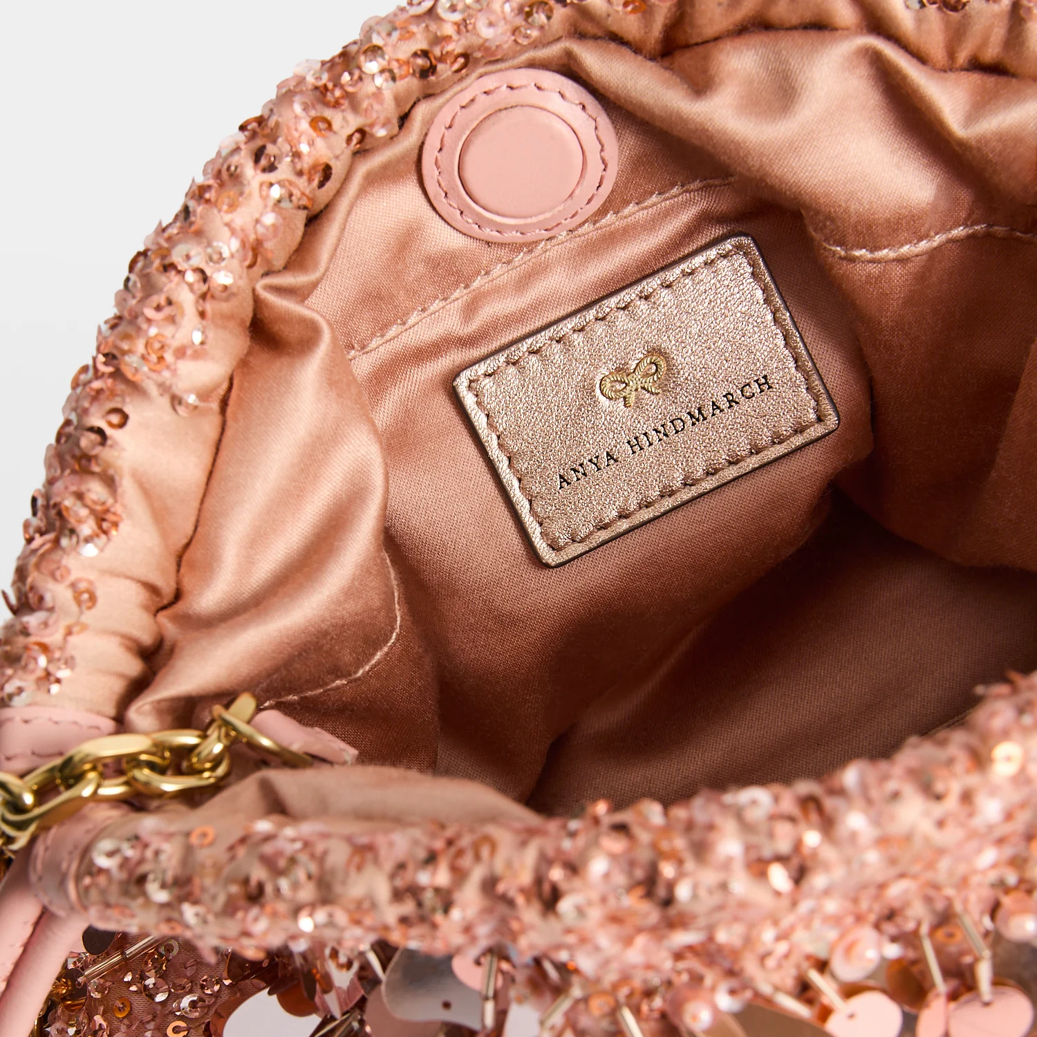 Embellished Shrimp Shoulder Bag - Image 5