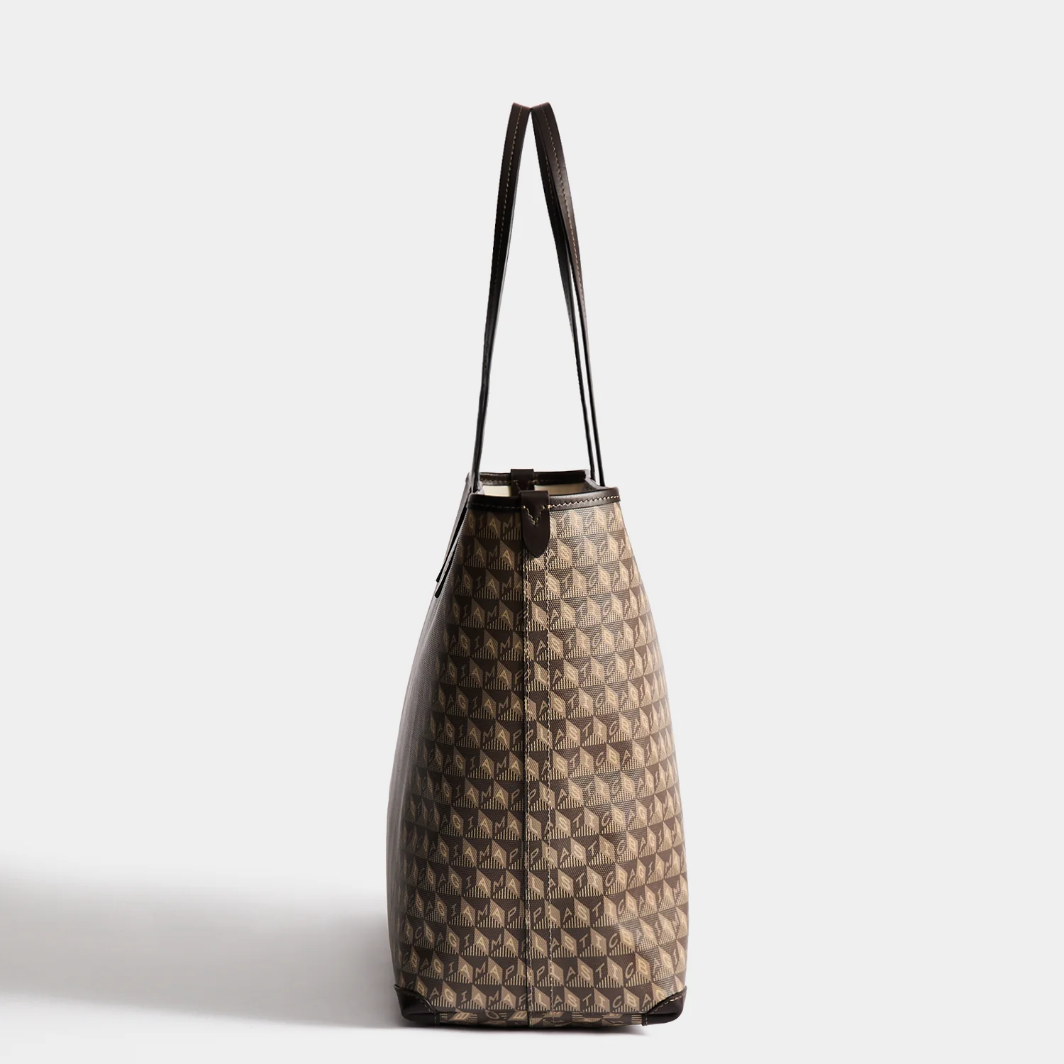 I Am A Plastic Bag Zipped Motif Tote - Image 4