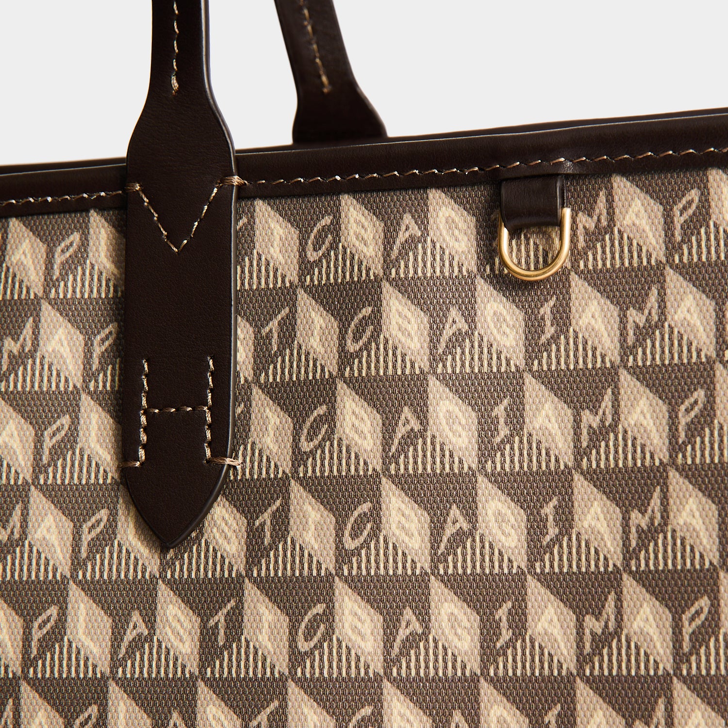 I Am A Plastic Bag Zipped Motif Tote - Image 5