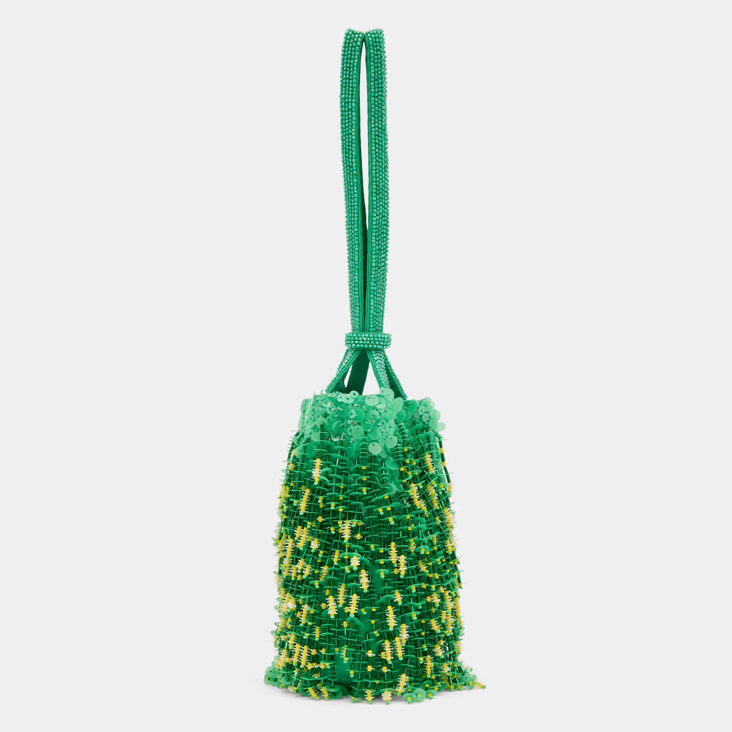 Eyes Embellished Mini Bucket Bag - Image 6