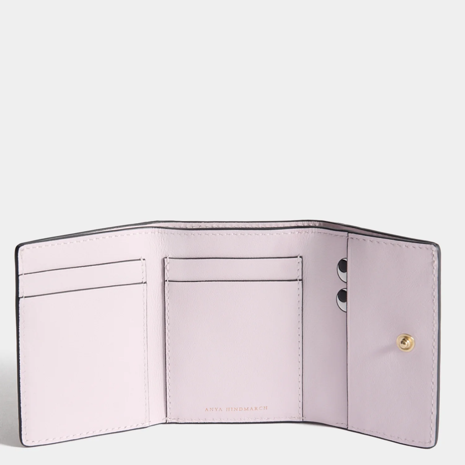 Peeping Eyes Mini Trifold Wallet - Image 2