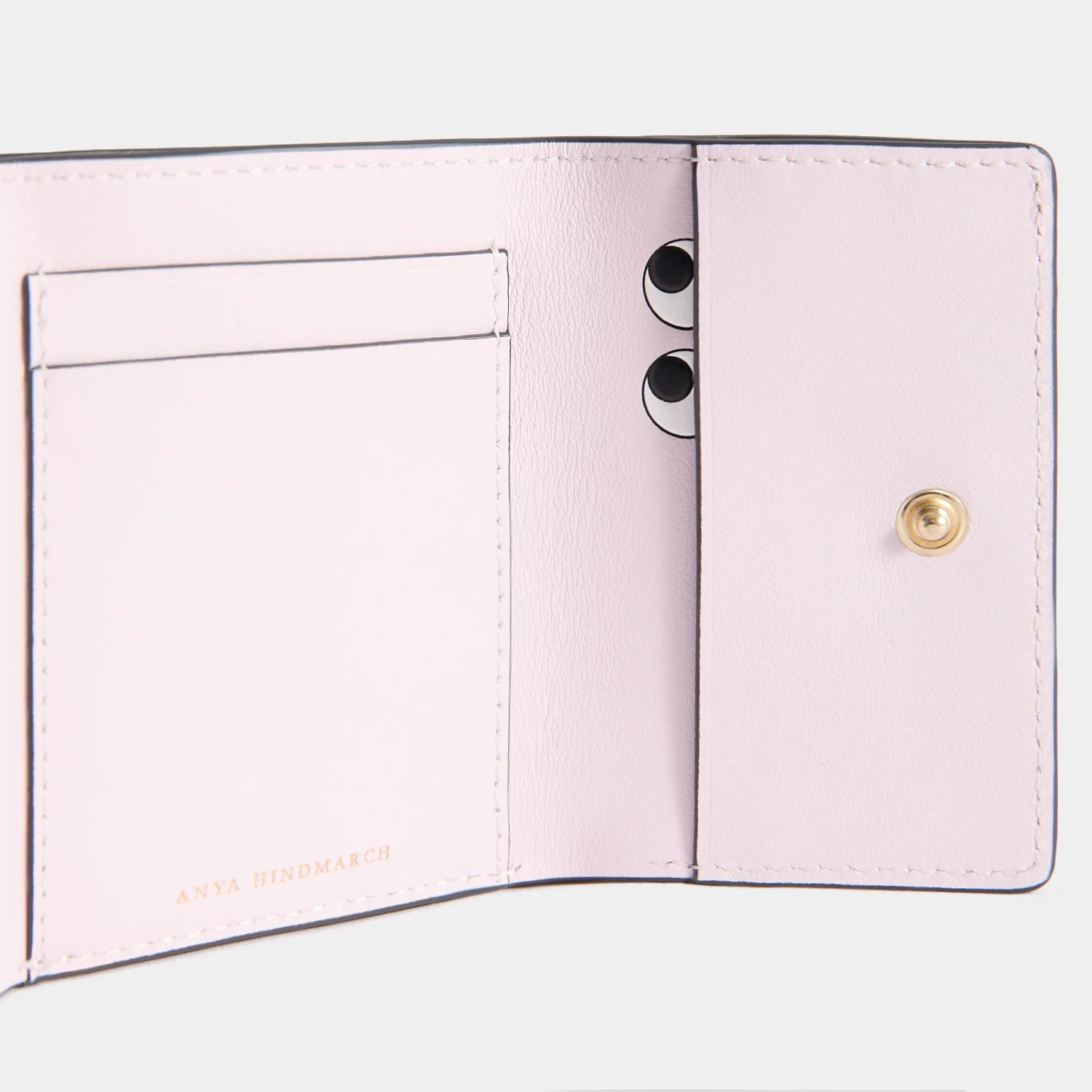 Peeping Eyes Mini Trifold Wallet - Image 3