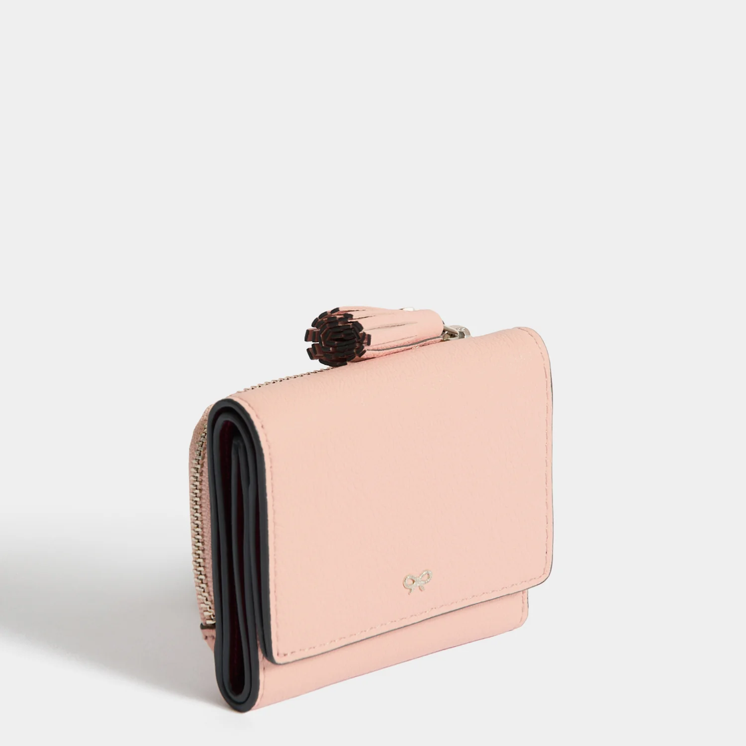 Peeping Eyes Mini Trifold Zip Wallet - Image 2
