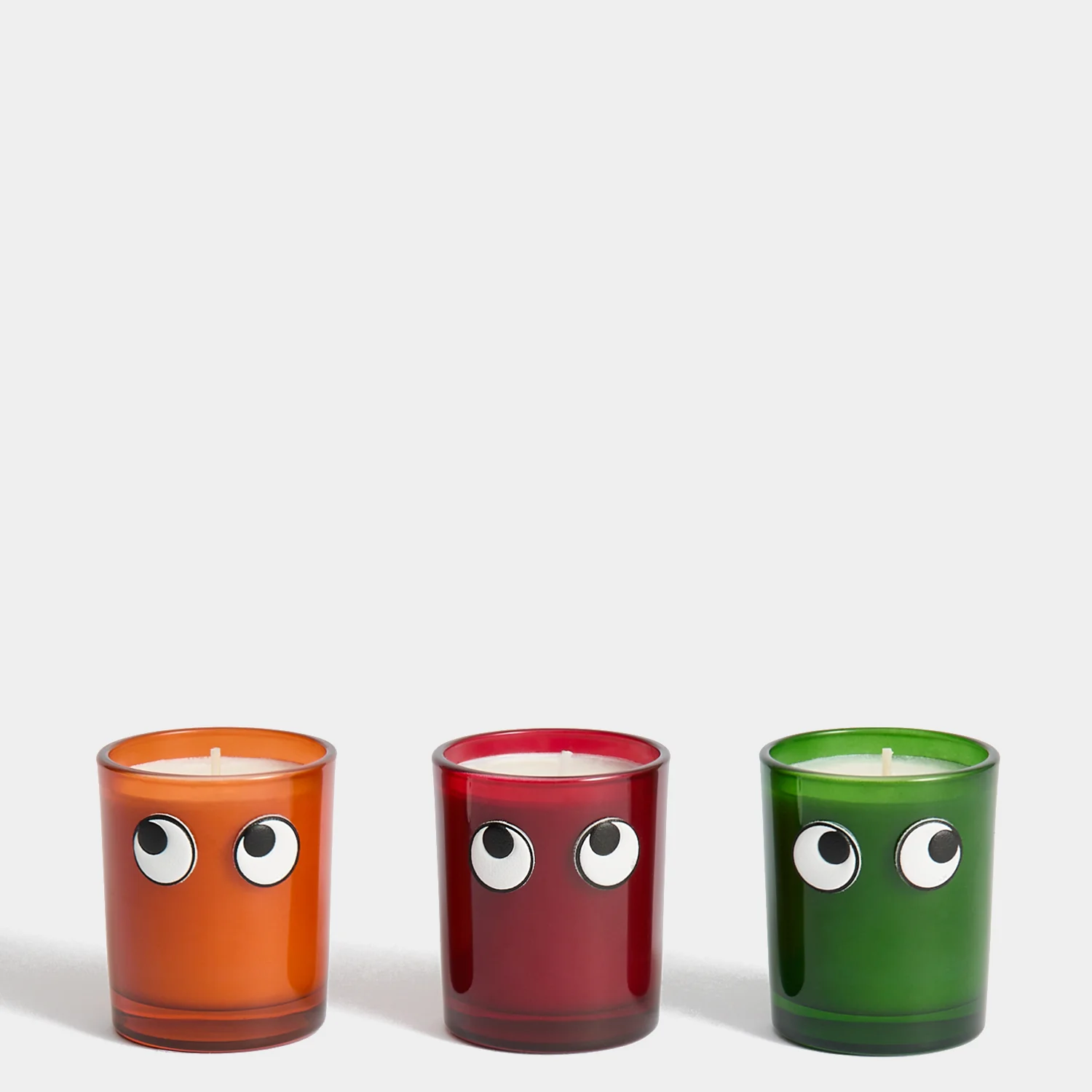Set of 3 Mini Eyes Candles
