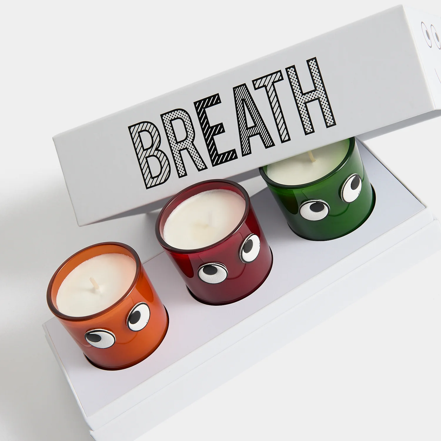 Set of 3 Mini Eyes Candles - Image 2
