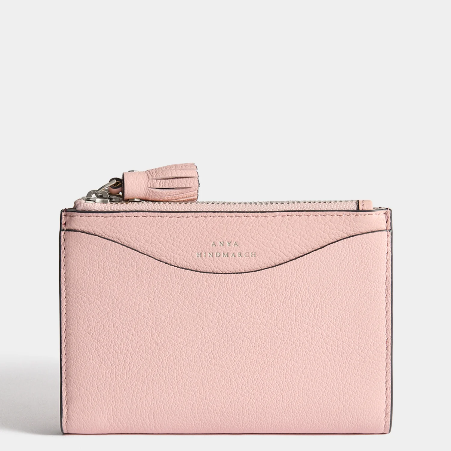 Peeping Eyes Small Double Zip Wallet