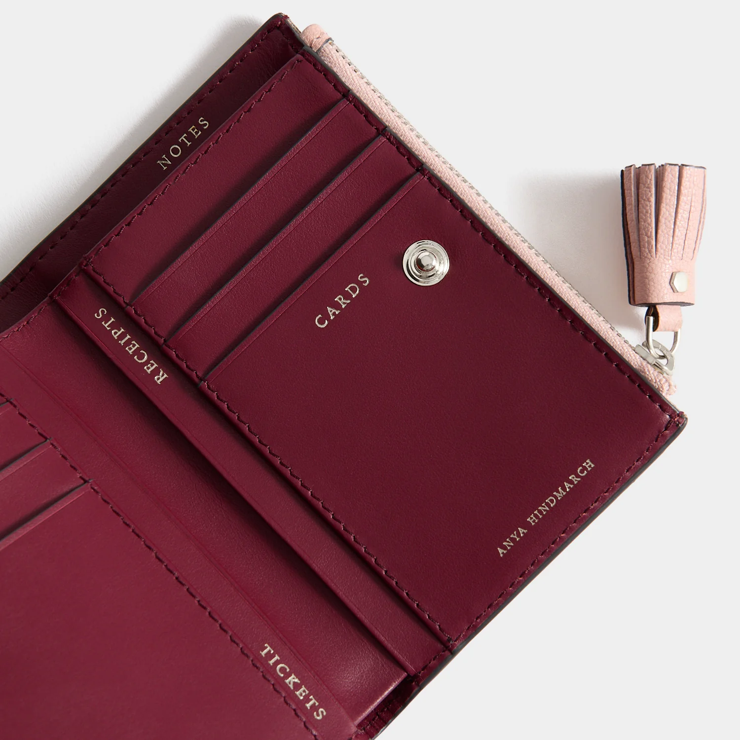Peeping Eyes Small Double Zip Wallet - Image 5