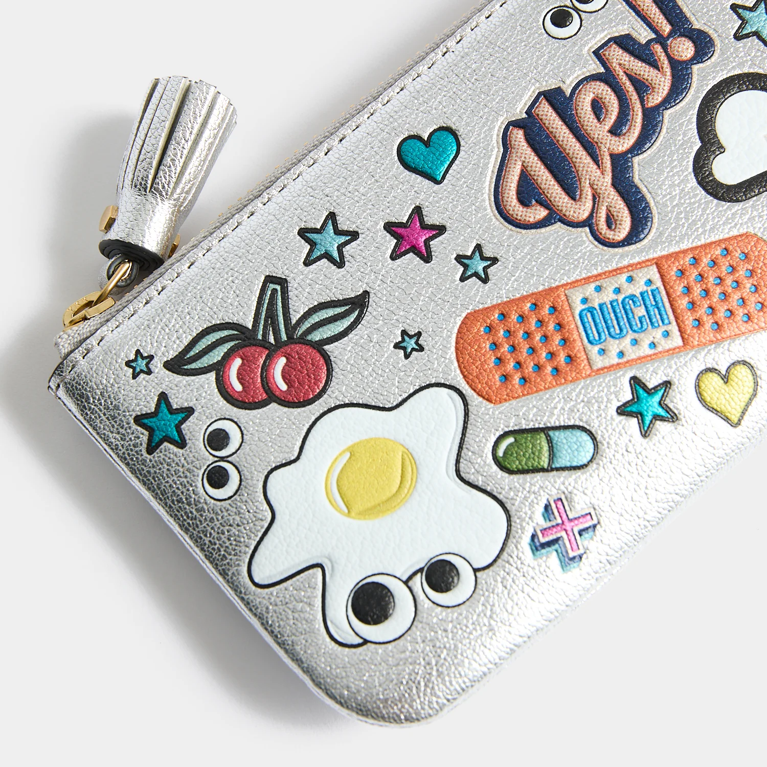 All Over Stickers Small Zip Loose Pocket - Image 4