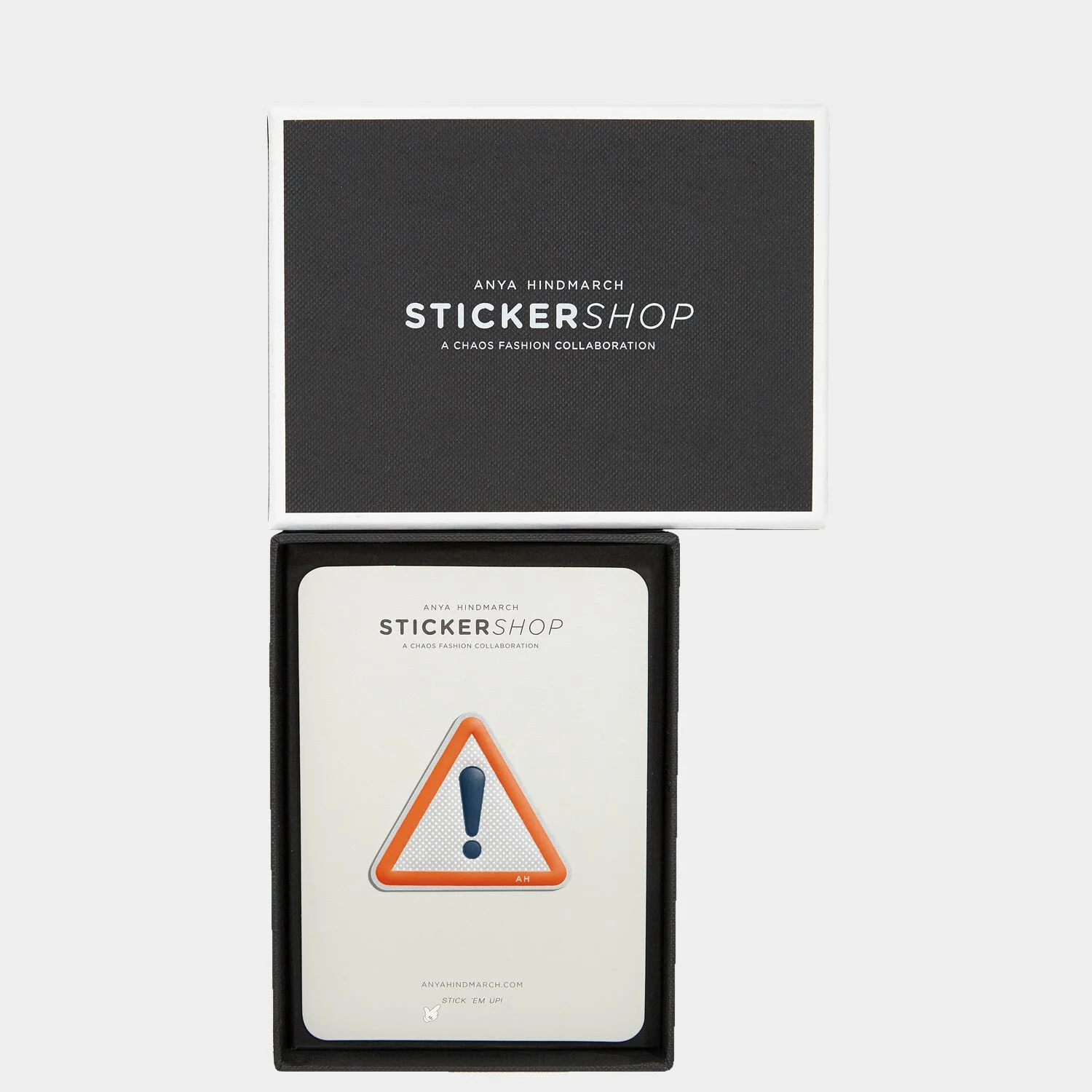 Warning Leather Sticker - Image 4